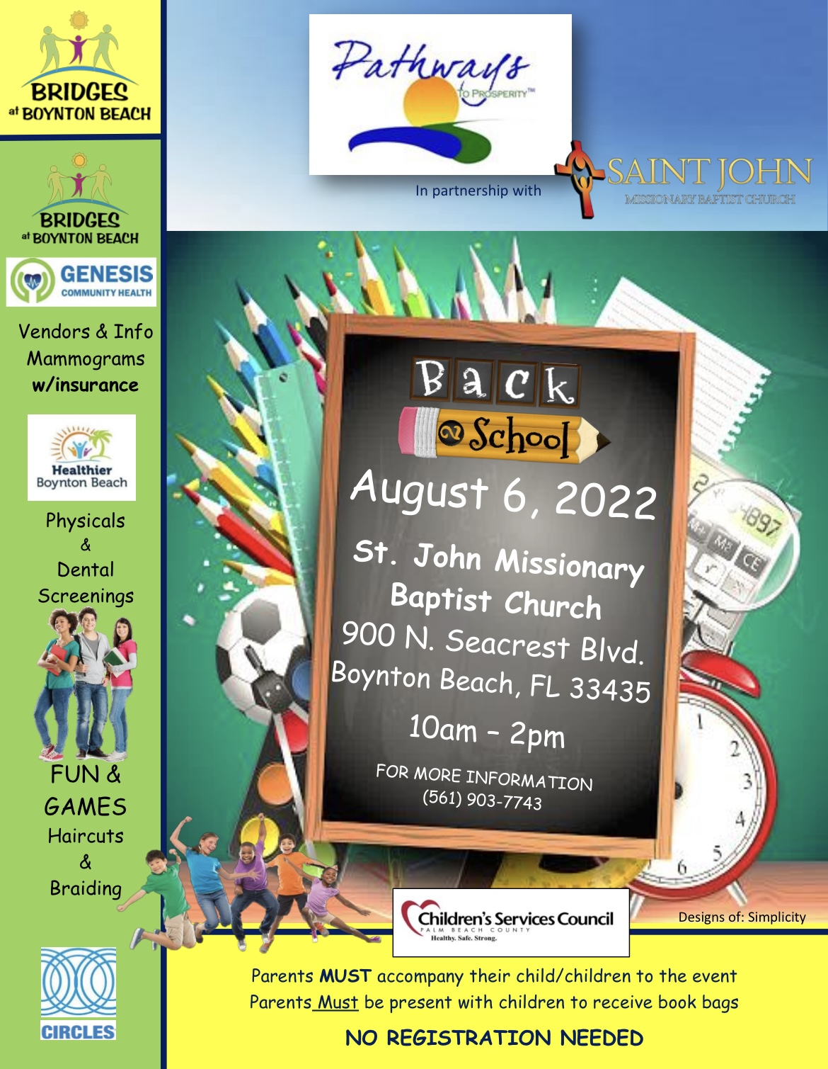 Back to School Event | Pathways to Prosperity