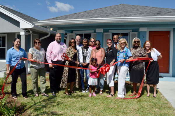 Lake Worth Beach Cottage Homes Ribbon Cutting